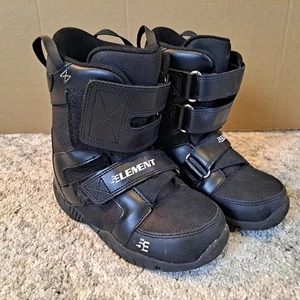 Kinder 5th Element ST Mini Hook and Loop Snowboard Boots schwarz Größe 3 - Bild 1 von 14