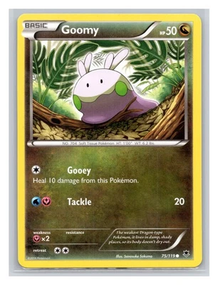 Pokémon TCG Goomy 75/119 XY - Phantom Forces Normal LP - Image 1 of 2