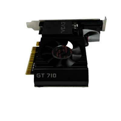 EVGA GeForce GT 710 2GB DDR3 PCIe Graphics Card 02G-P3-2713-KR LP - Image 1 of 4