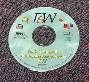 Funk & Wagnalls Multimedia Encyclopedia Windows 95 98 CD - Picture 1 of 7