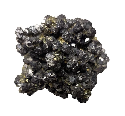 Galenit xx  Pyrit xx topp Kabinettstück von  Rodna in  Rumänien - Bild 1 von 4