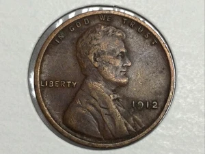 1912 Lincoln Cent in extra fine - Picture 1 of 2