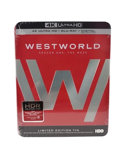 Westworld: The Complete First Season (Limited Edition) 4K Ultra HD + Blu-ray New - Imagen 1 de 5