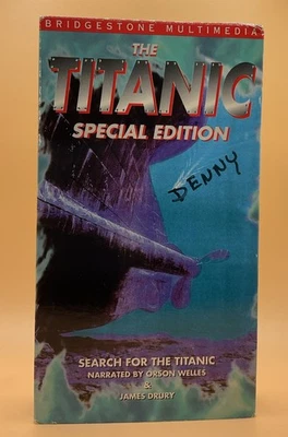 The Titanic Special Edition VHS 1980s **Buy 2 Get 1 Free** - Image 1 of 3