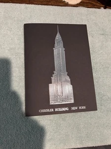 RAR Vintage Chrysler Building Re-Dedication Booklet 1990’s - Bild 1 von 5