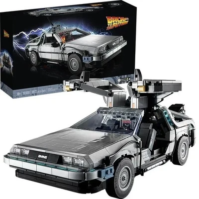 Mattoncini Compatibili LEGO Ritorno al Futuro Auto Delorean Time Machine 35 Cm - Immagine 1 di 4