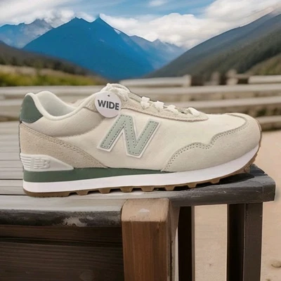 Women's New Balance WL515 - White/Light Gray/Sage  (WIDE SIZES) - Image 1 of 4