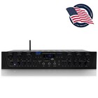 Pyle Bluetooth 6Ch 600W Home Audio Amplifier Receiver PTA66BT