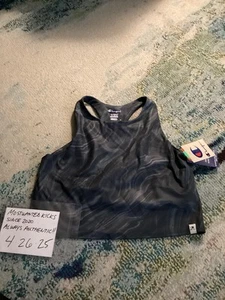 NWT Champion Grey & White Crop Top Athletic Wear Women’s Sz XL FREE SHIPPING!! - Picture 1 of 4