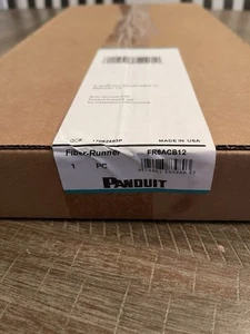 FR6ACB12 Panduit FiberRunner QuickLock Adjustable Cabinet Bracket Black Metal - Picture 1 of 2