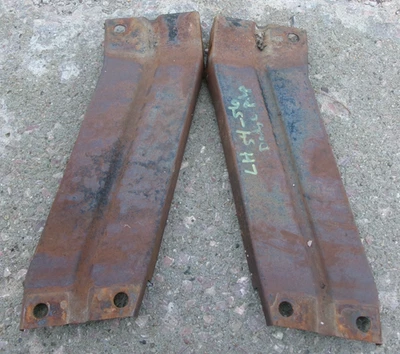 1954 1955 1956 DODGE ПИКАП ВНУТРЕННИЙ ГРИЛЬ СКОБА ПАРА ОРИГИНАЛОВ D100 ПАТИНА - Изображение 1 из 2