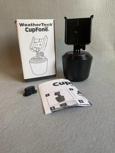 WeatherTech CupFone XL 8ACF3XL Cell Phone Holder Car Auto Truck Large - Photo 1 sur 4