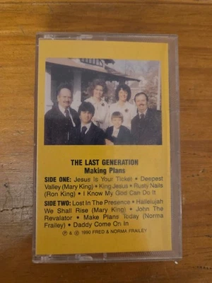 The Last Generation Making Plans Cassette Fred & Norma Fraiely Foto 1 de 3