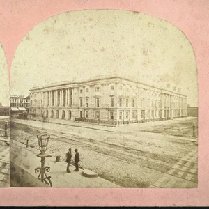 Stereoview US General Post Office Department Washington DC Bell & Bro 1860s - Bild 1 von 5