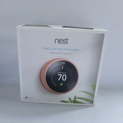 Copper Nest Learning Thermostat Model A0013 - Image 1 of 4