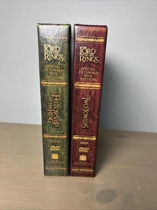 Lord of the Rings Special Extended DVD Fellowship Of The Ring & Two Towers - Picture 1 of 11