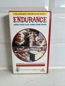 The Japanese torture show ENDURANCE Clive James VHS VIDEO - Foto 1 di 5