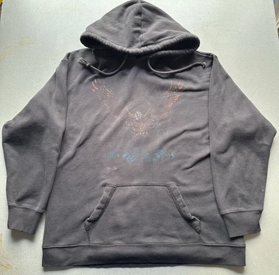 Sudadera con capucha Hollister negra Montana Eagle WMNS talla mediana Foto 1 de 4