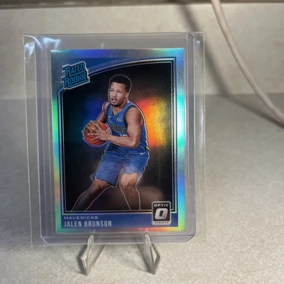 2018-2019 Donruss Optic Jalen Brunson Silver Holo RC 🔥ROOKIE CARD!! ☄️ - Image 1 of 2