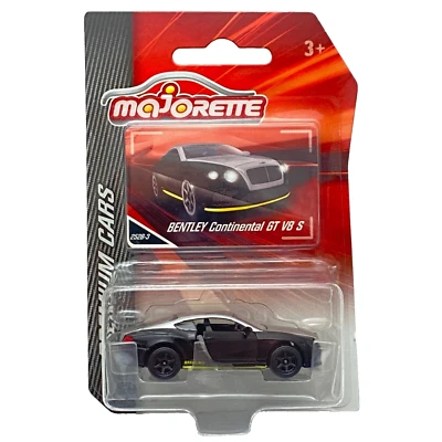 Автомобили премиум-класса Bentley Continental GT V8 S Breitling черные Majorette 252B 1:64 - Изображение 1 из 3