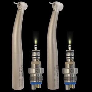 Dental Titanium High Speed Handpiece Fiber Optic LED for Bien Air Unifix Coupler - Bild 1 von 107