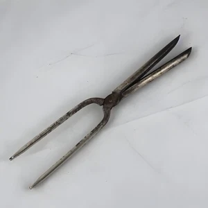 Antico Arricciacapelli Stampa Ferro Vintage per Parrucchiere C.1920 Spagna - Picture 1 of 6