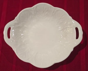 Wedgwood Countryware Winsor Tray White Cabbage Leave England - Picture 1 of 4