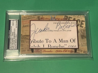 JACKIE ROBINSON PSA 9 AUTOGRAFADO EM PERFEITO ESTADO CORTE ASSINATURA AUTÓGRAFOS HISTÓRICOS PÁTIO /3 - Imagem 1 de 2