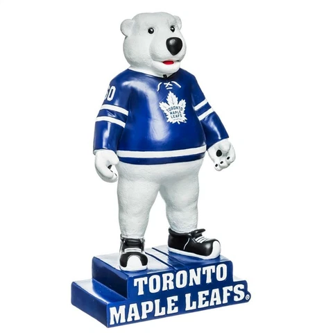 Toronto Maple Leafs Mascot Design Garden Statue [NEW] NHL Gnome Yard Lawn Figure Cover