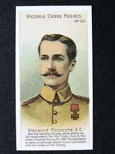 Nr.105 RABATT FINCASTLE Victoria Cross Heroes 101-125 REPRO Taddy 1904 - Bild 1 von 1