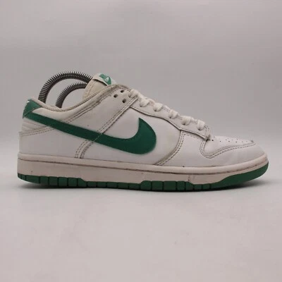 Nike Dunk Low Women's Size 8 Green Noise White Leather Sneakers DD1503-112 - Image 1 of 4