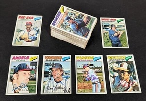1977 Topps Lot Of 94 Autographed Baseball Cards All Different Signed Stars - Picture 1 of 12