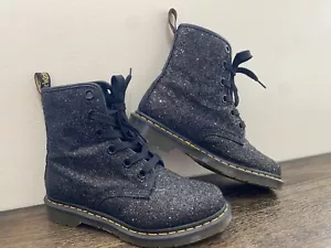Dr. Martens 1460 Farrah Chunky Glitter Boot Sparkle Shiny Women’s Size US 10 - Picture 1 of 16