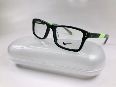 Nuevo NIÑOS NIKE 5537 300 Carga Caqui y Flash Lima Anteojos 47mm con Estuche Nike Foto 1 de 4