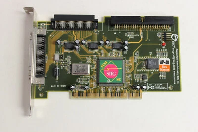 SIIG SC-PS4012 SCSI350P AP-40 BUS MASTER PCI SCSI CONTROLLER  WARRANTY - Image 1 of 4