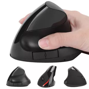 Wireless Ergonomic Vertical Optical Mice Gaming Office Mouse for PC Computer - Picture 1 of 12