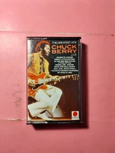 Chuck Berry, The Greatest Hits Live compilation Cassette Tape (Spot, 1981) - Picture 1 of 3