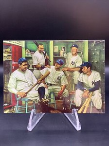 Ruth | Jeter | Gehrig | Mantle | DiMaggio - Yankees Greats - Facsimile Autograph