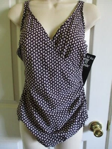 Traje de baño talla 16 Miracle Suit BLKBRY 1 PIEZA NUEVO CON ETIQUETAS - Imagen 1 de 3