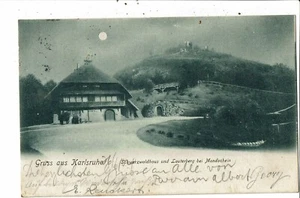 CPA Carte Postale-Germany-Karlsruhe- Gruss aud  Karlsruhe-Schwarzwaldhaus - Picture 1 of 2