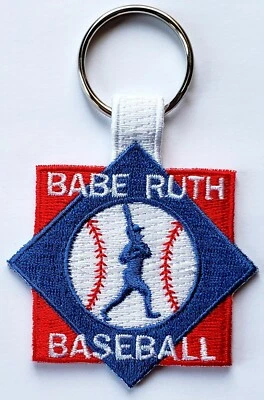 Babe Ruth Liga de Béisbol Parche Llavero Llavero Internacional Juvenil Béisbol  Foto 1 de 4