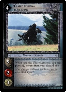 Ulaire Lemenya, Black Enemy (P) (0P98) LOTE Descifrador Señor de los Anillos JCC - Imagen 1 de 1