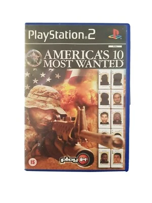 PlayStation 2, AMERICA'S 10 MOST WANTED, Computer Games, Pegi 15 - Image 1 of 3