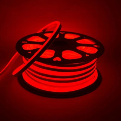 LED柔性霓虹绳灯房间派对商用照明条户外110伏 — 第 1/4 张图片