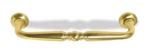 4 Zoll Elegantes Drehen Ziehen Poliertes Massivmessing - Bild 1 von 1