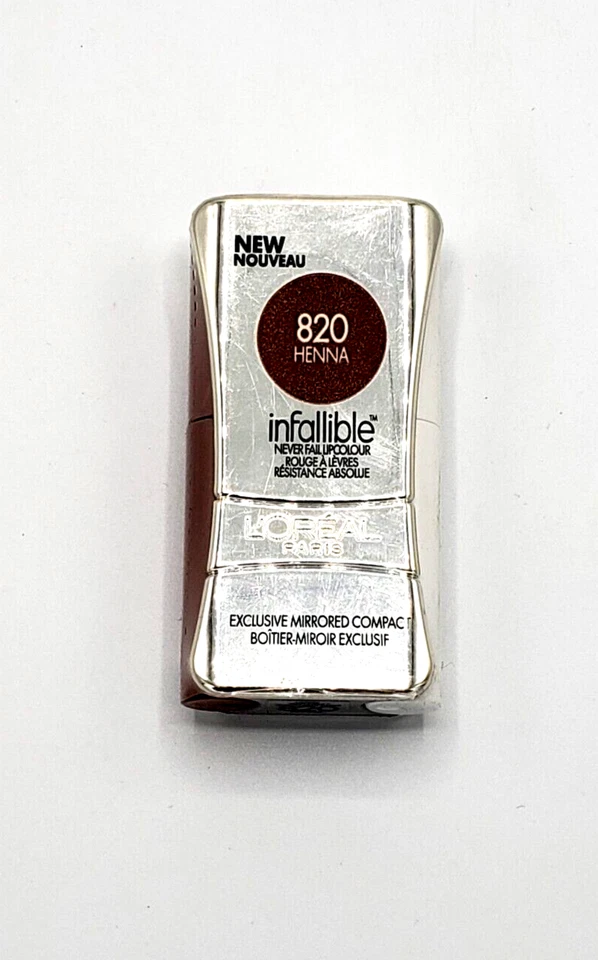 NEW L'Oréal Infallible Never Fail Lipcolour- 820 HENNA - Image 1 of 1