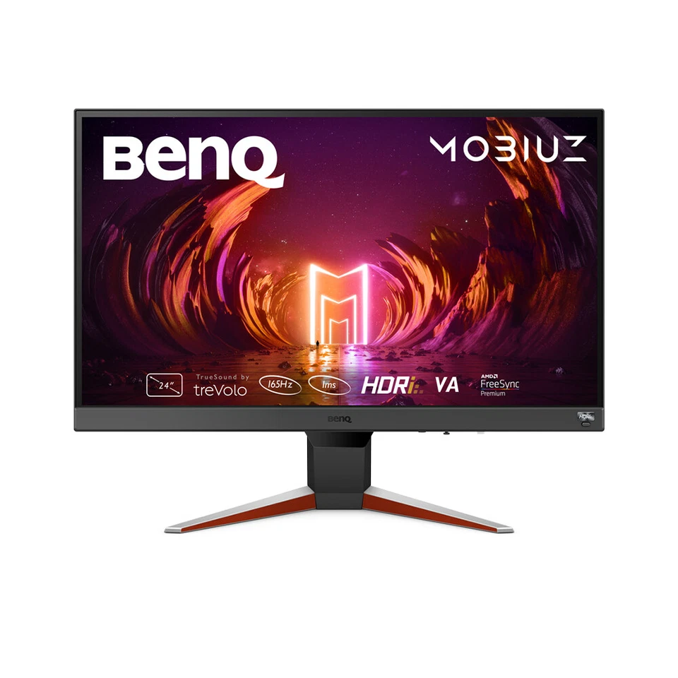 BenQ EX240N23.8 inch Full HD 165 Hz 4ms AMD FreeSync Flat Gaming Monitor - Black - Image 1 of 4