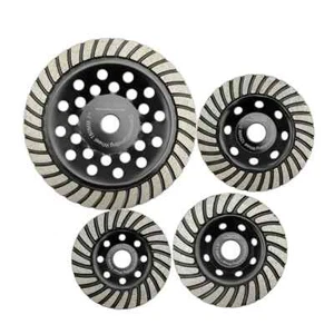 4"/ 4.5"/ 5"/ 7" Diamond Turbo Row Grinding Cup Wheel Disc Concrete Marble Tile - Imagen 1 de 11