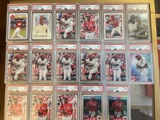 2020 topps aristides aquino rc psa 10/9