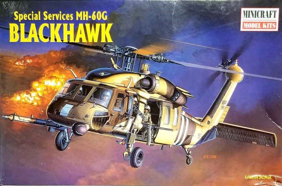 MINICRAFT 1:48 KIT ELICOTTERO IN PLASTICA  MH-60G BLACKHAWK    ART 11622 - Immagine 1 di 1